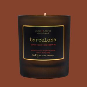 Barcelona-Scented Coconut Apricot Candle