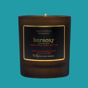 Boracay-Scented Coconut Apricot Candle