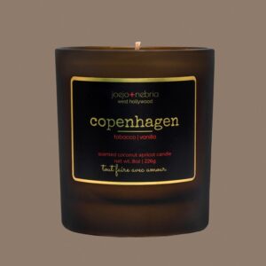 Copenhagen Scented Coconut Apricot Candle