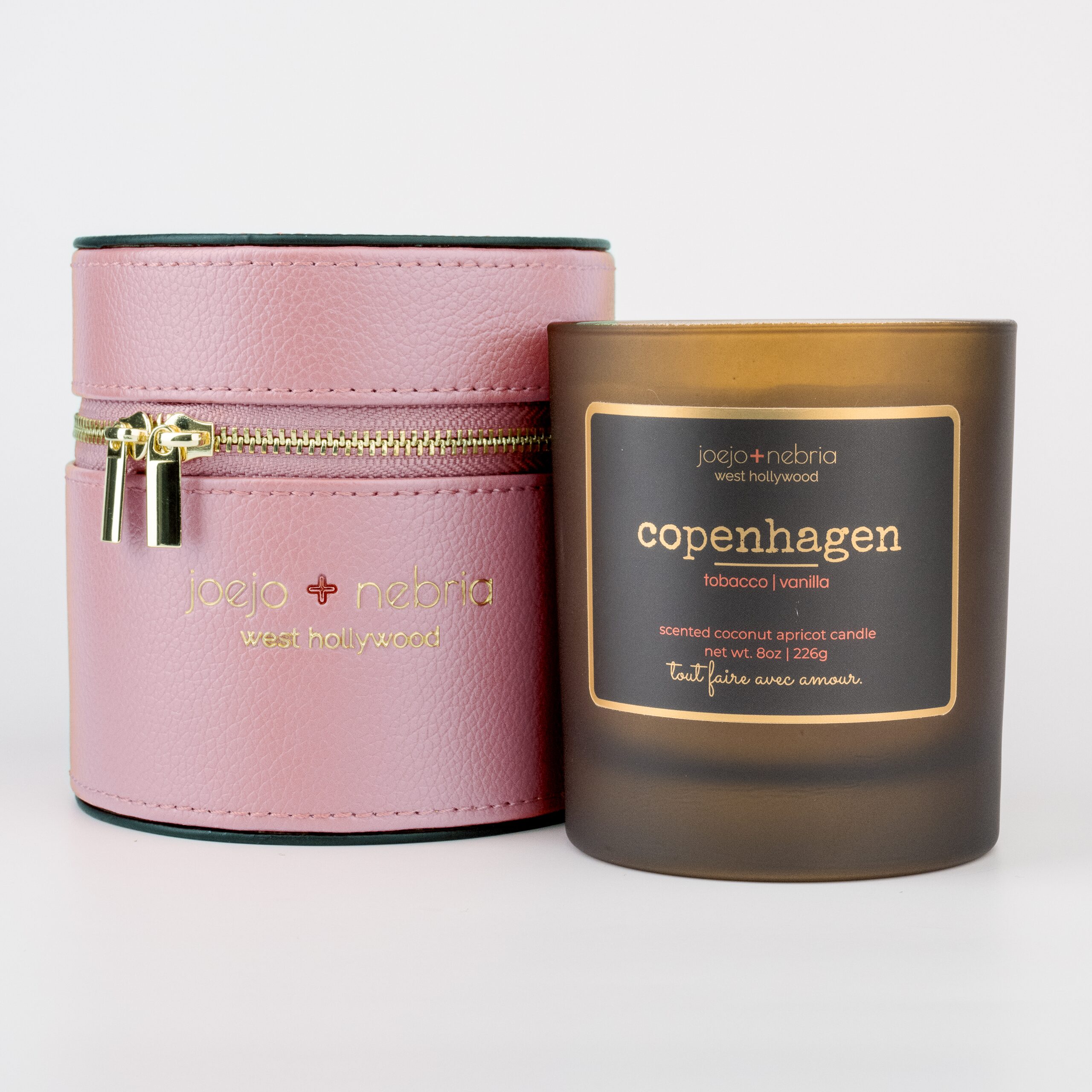 CopenhagenCandlePink25