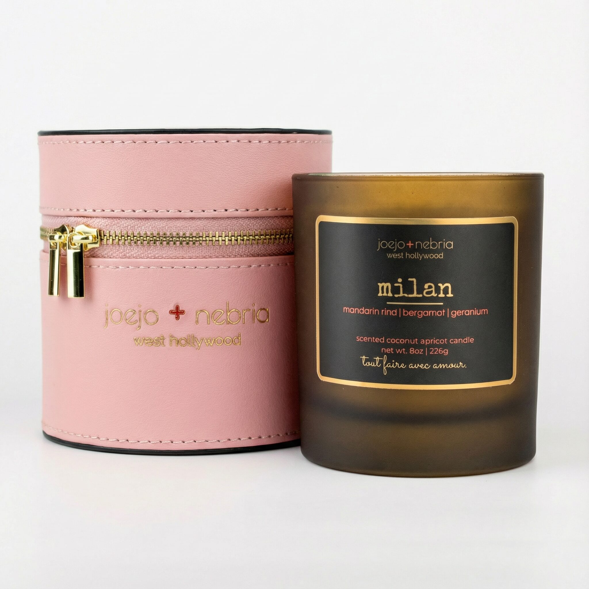 MIlan Candle - (Pink)