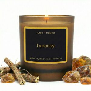 ✦ Boracay Candle ✦ ~amber crystal | vetiver | oud musk