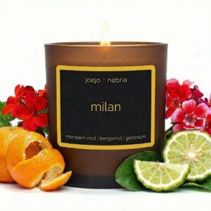 ✦ Milan Candle ✦ ~mandarin | bergamot | geranium