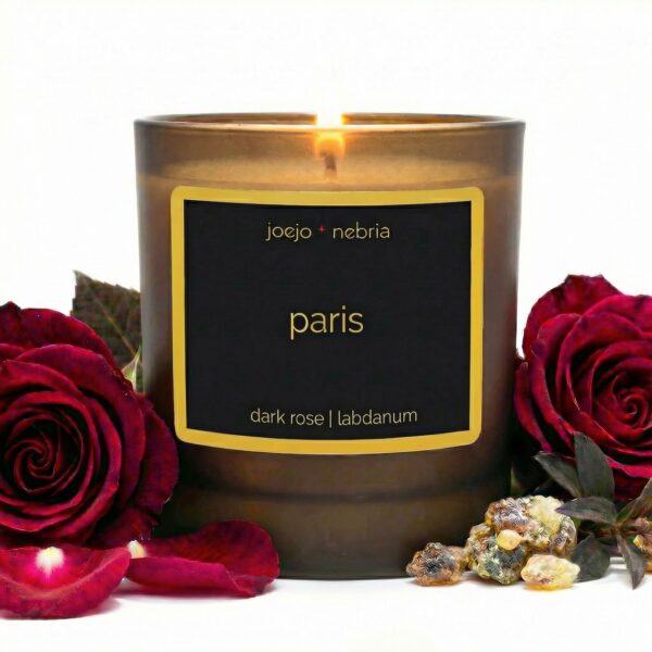 Paris Candle | Luxury Coconut Apricot Wax Candle