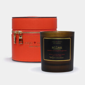 Milan-Scented Coconut Apricot Candle