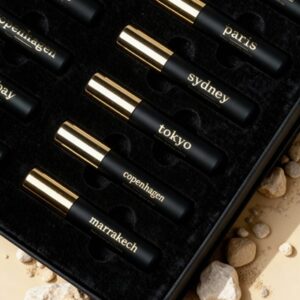 JoeJo + Nebria fragrance discovery set mini spray kit luxury home and body fragrance collection