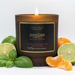 Naples home fragrance candle