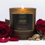 Paris home fragrance candle