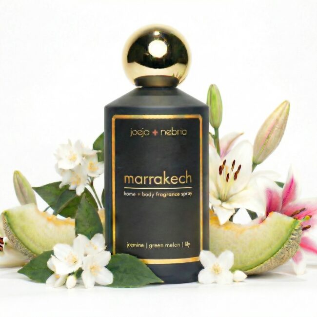 Marrakech fragrance spray for body, home and linen