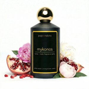 Mykonos fragrance spray for body, home and linen